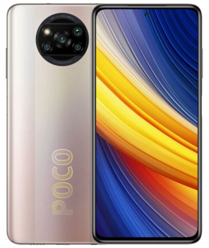 Смартфон Xiaomi POCO X3 Pro 6/128GB RU, сверкающая бронза