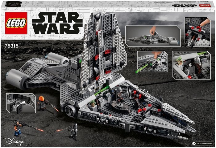 Конструктор LEGO Star Wars Mandalorian 75315 Легкий имперский крейсер