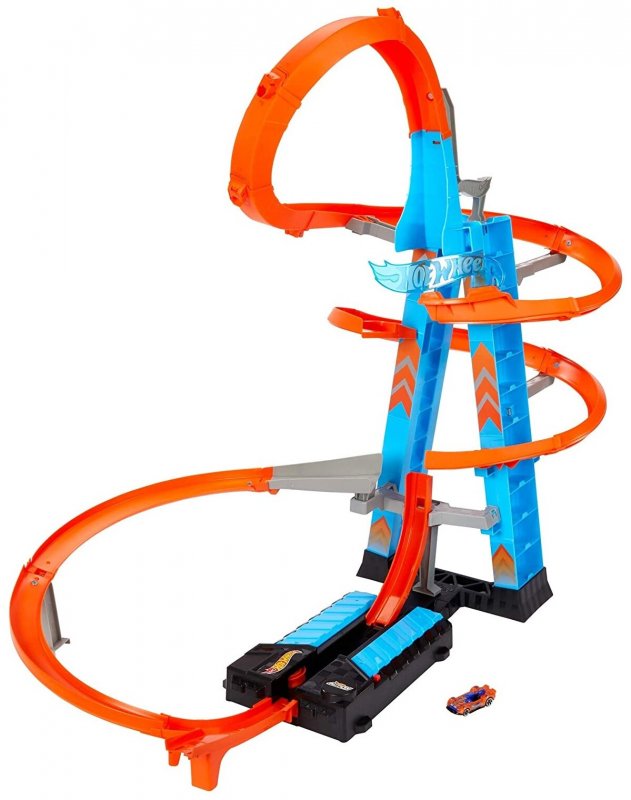Трек Hot Wheels Sky Crash Tower GJM76