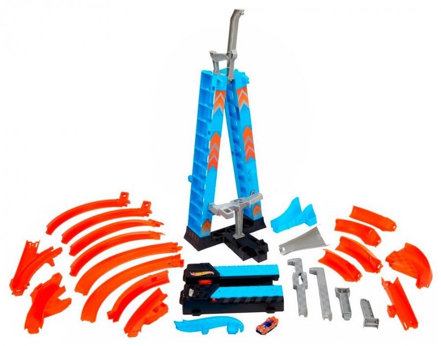 Трек Hot Wheels Sky Crash Tower GJM76