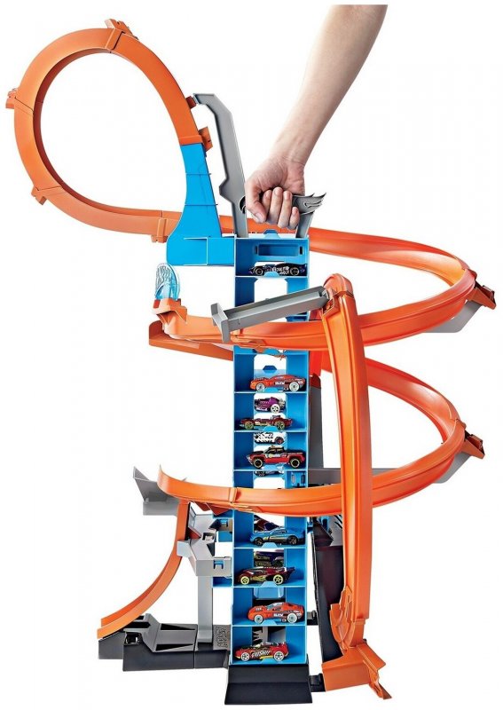 Трек Hot Wheels Sky Crash Tower GJM76