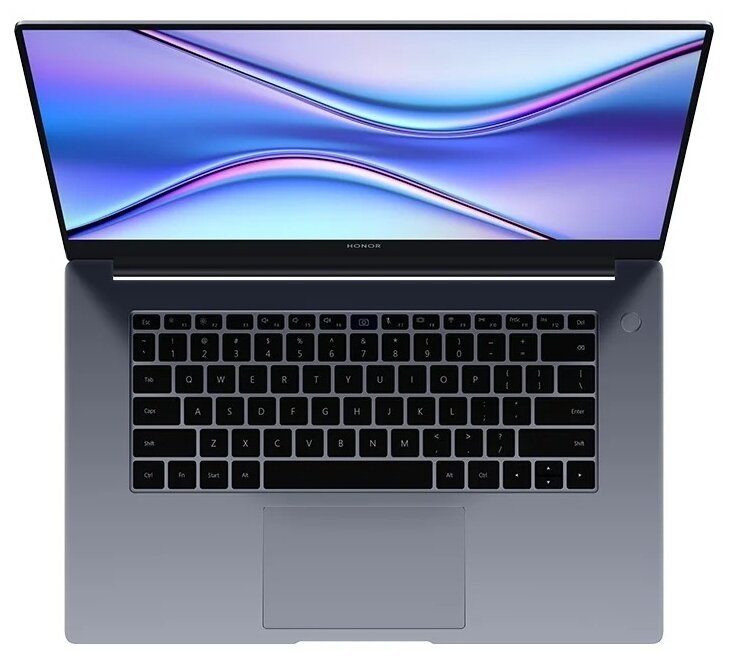 Ноутбук HONOR MagicBook X 15BBR-WAH9 (1920x1080, Intel Core i5 1.6 ГГц, RAM 8 ГБ, SSD 512 ГБ, Win10 Home), RU, 5301AAPN, серый