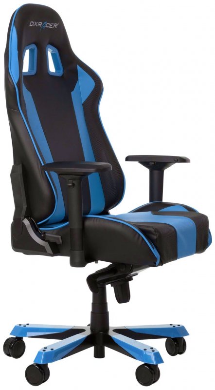 Компьютерное кресло DXRacer OH/KS06/NB игровое, черный/синий