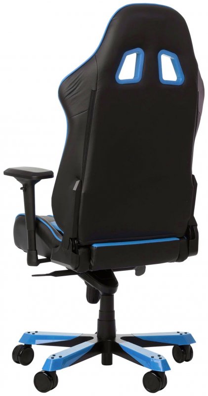 Компьютерное кресло DXRacer OH/KS06/NB игровое, черный/синий