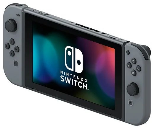 Игровая приставка Nintendo Switch 32 ГБ, серый (HAD-S-KAAAA RUS)