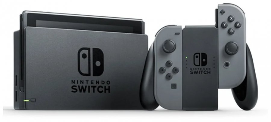 Игровая приставка Nintendo Switch 32 ГБ, серый (HAD-S-KAAAA RUS)