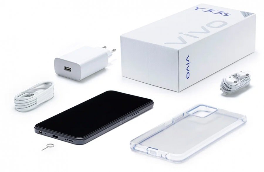 Смартфон vivo Y33s 4/64 ГБ, чёрное зеркало