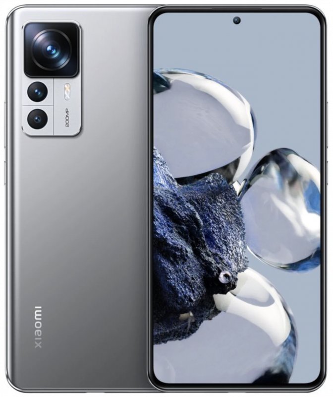 Смартфон Xiaomi 12T Pro 8/128 ГБ, серебристый