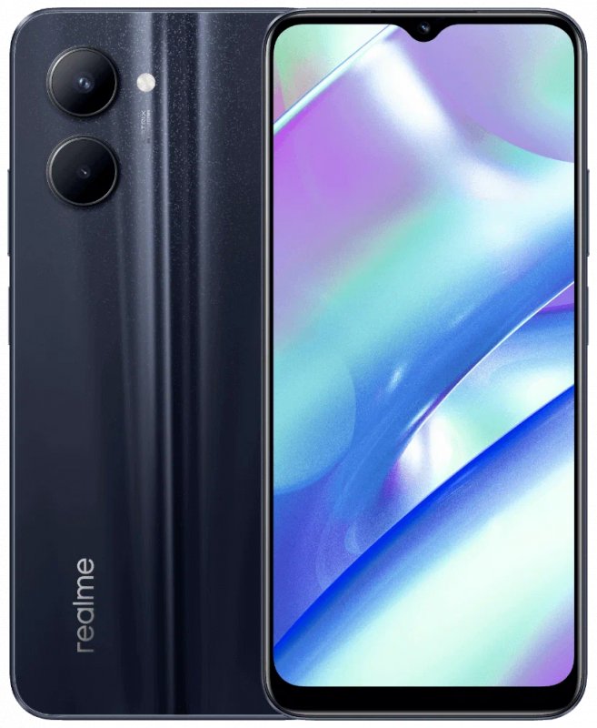 Смартфон realme C33 4/64 ГБ,черный