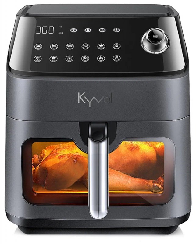 Аэрофритюрница Kyvol AF600, черный