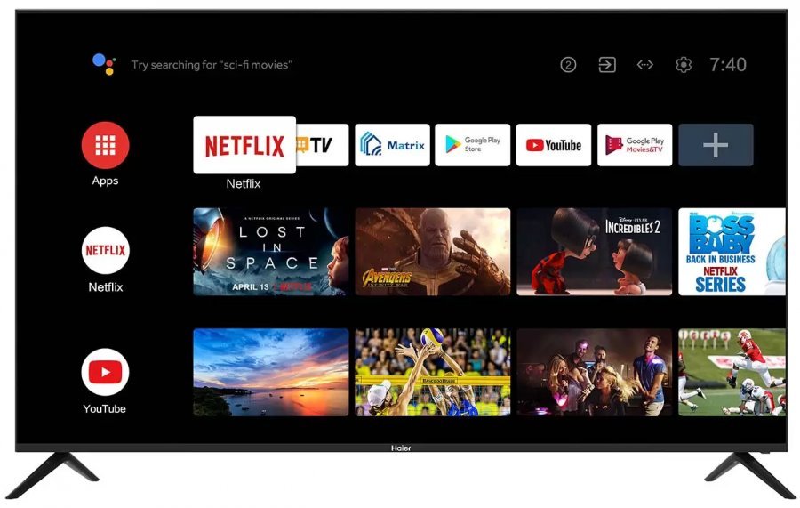 Телевизор Haier 75 Smart TV S1