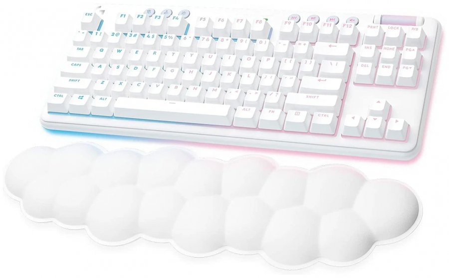 Игровая клавиатура Logitech G G715 Aurora Collection GX RED Linear, белый, английская