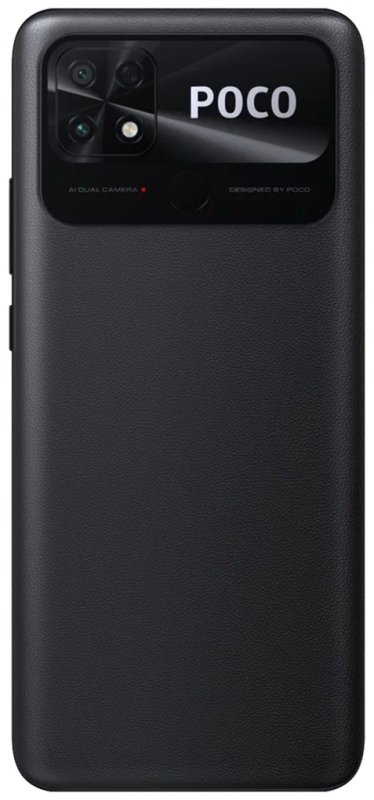 Смартфон Xiaomi POCO C40 3/32 ГБ RU, Dual nano SIM, заряженный черный