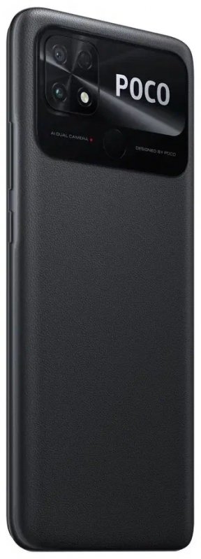 Смартфон Xiaomi POCO C40 3/32 ГБ RU, Dual nano SIM, заряженный черный