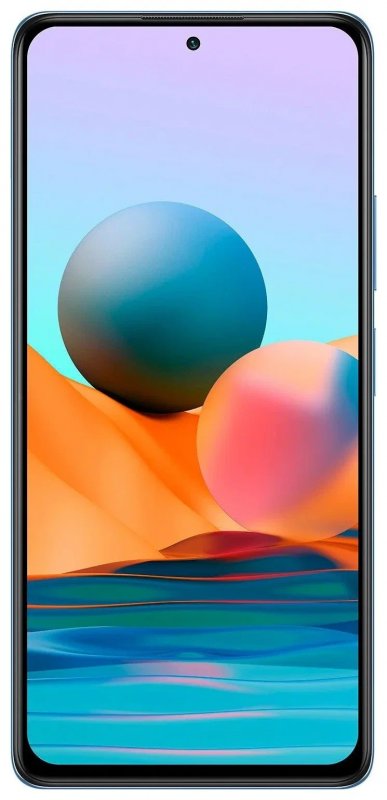 Смартфон Xiaomi Redmi Note 10 Pro 6/64 ГБ RU, Dual nano SIM, голубой лед