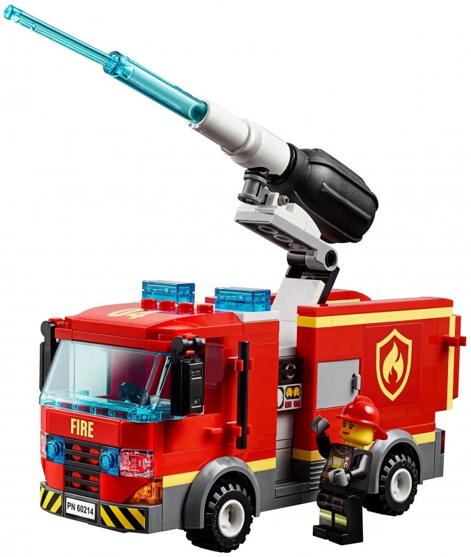 Конструктор LEGO City Fire 60214 Пожар в бургер-кафе