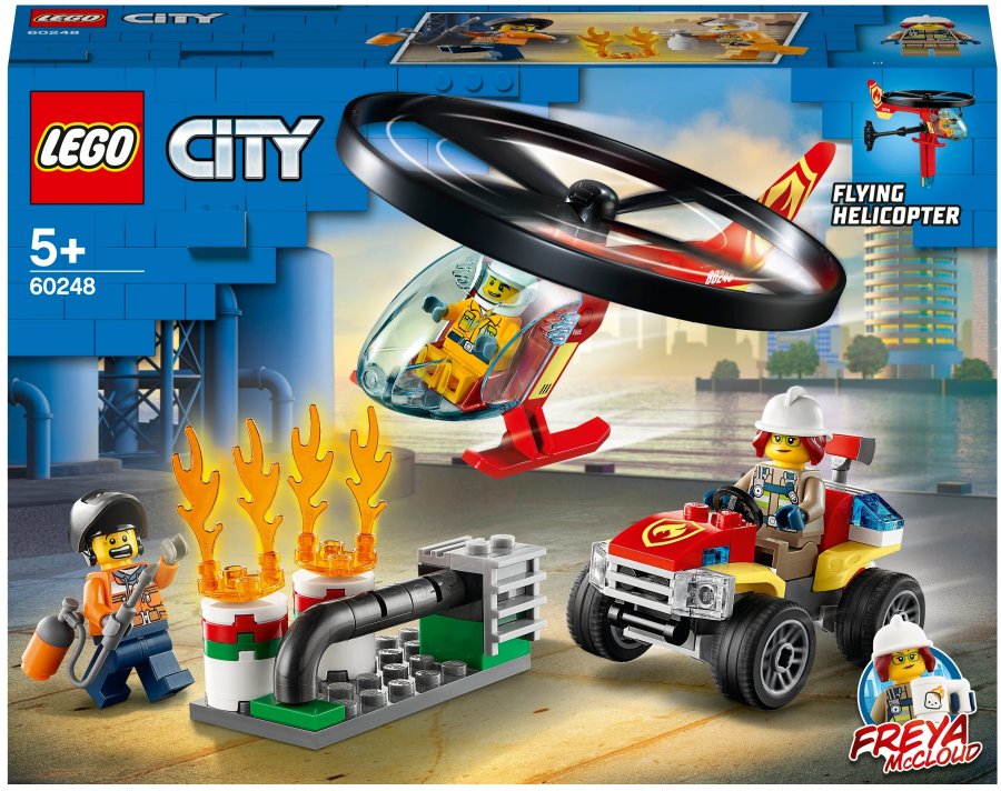 Конструктор LEGO City Fire 60248 Пожарный спасательный вертолёт