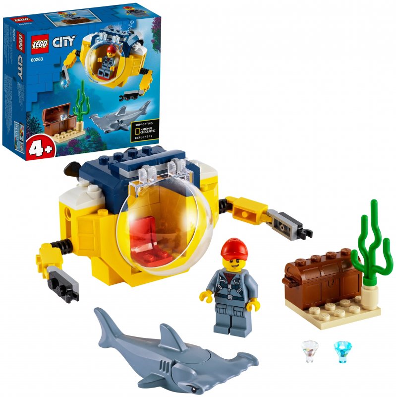 Конструктор LEGO City Oceans 60263 Океан: мини-подлодка