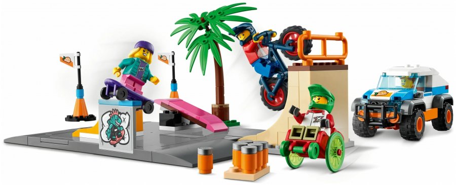 Конструктор LEGO City Community 60290 Скейт-парк