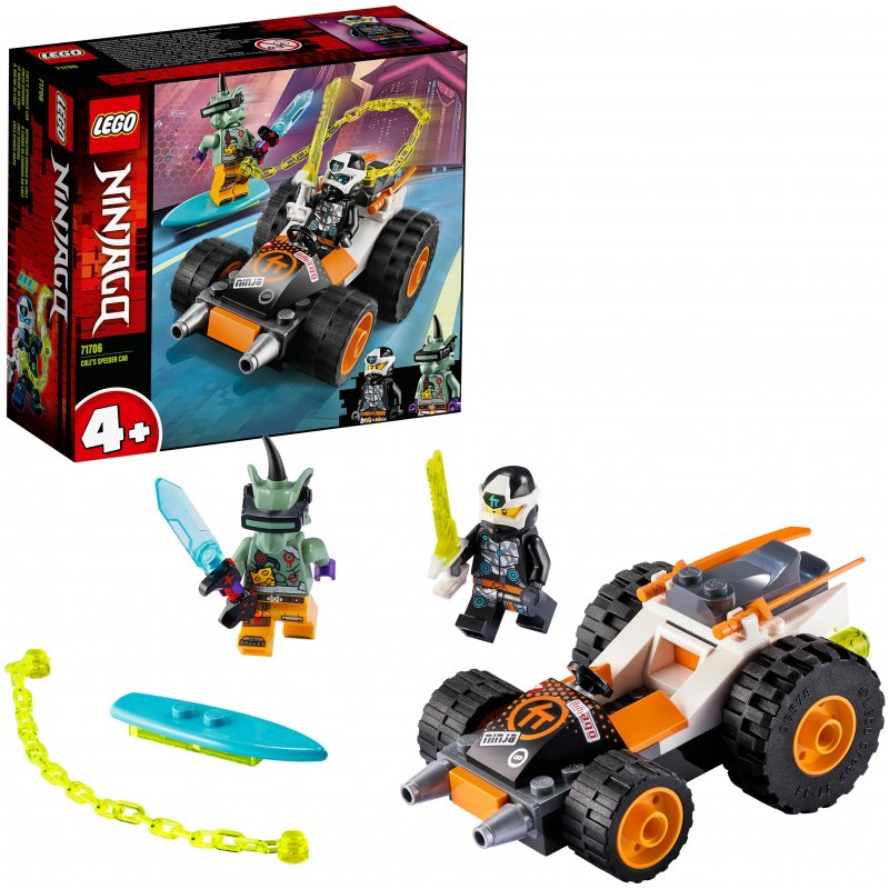 Конструктор LEGO Ninjago 71706 Скоростной автомобиль Коула
