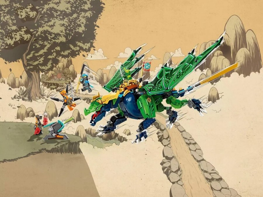 Конструктор LEGO Ninjago 71766 Легендарный дракон Ллойда