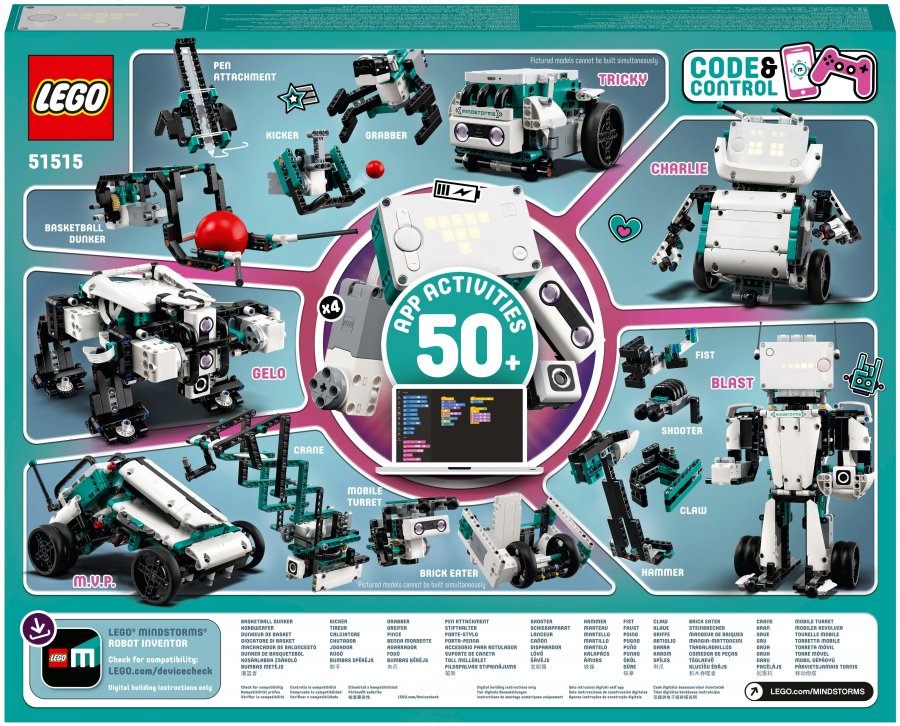Конструктор LEGO MINDSTORMS EV3 51515 Робот-изобретатель