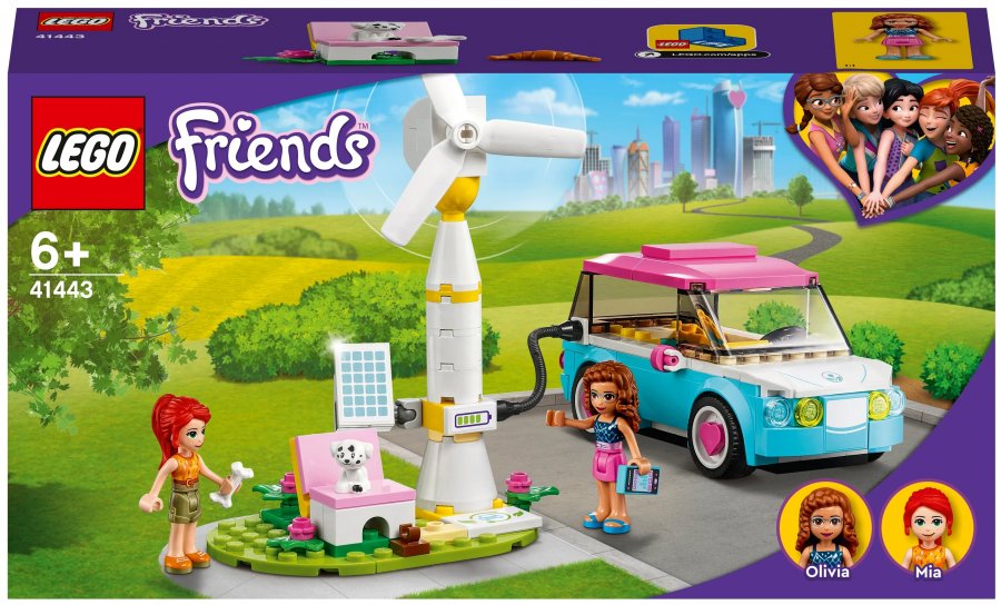 Конструктор LEGO Friends 41443 Электромобиль Оливии, 183 дет.