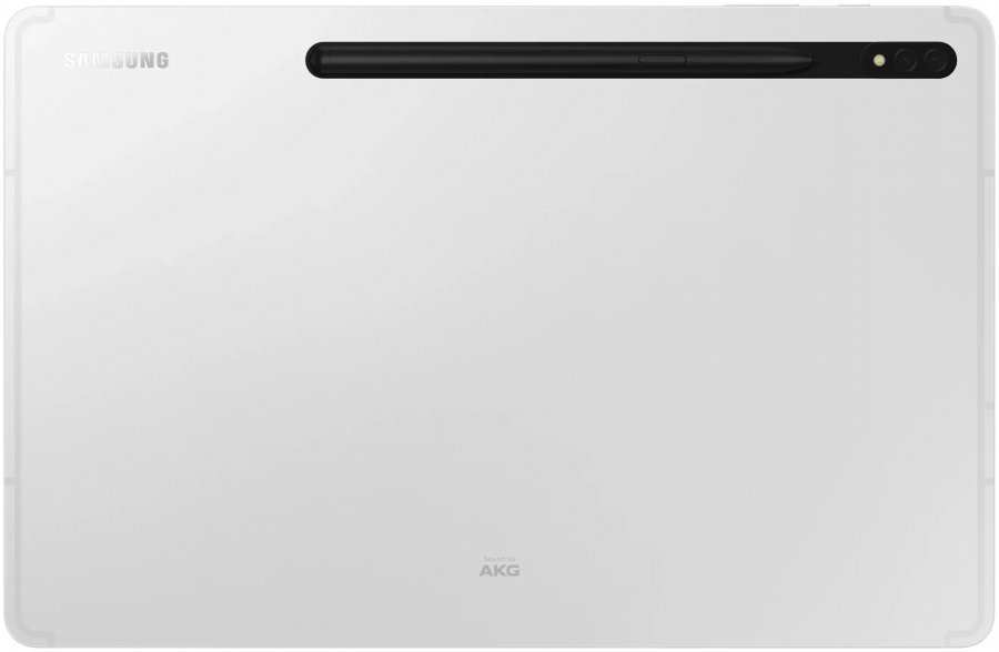 Планшет Samsung Galaxy Tab S8+ SM-X806, 8ГБ, 256ГБ, 3G, 4G, Android 12 серебристый [sm-x806bzsbskz]