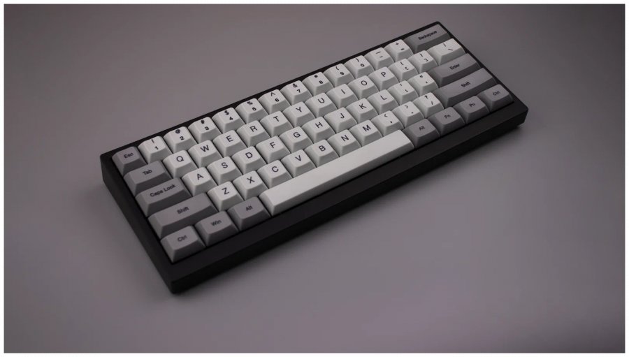 Беспроводная игровая механическая клавиатура Vortex Tab 60 , Cherry MX Silent Red, английская раскладка