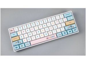 Игровая механическая клавиатура Skyloong GK61S Macaron, Gateron Brown, английская раскладка GK61S-MC-BR - изображение 2