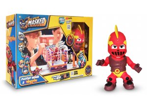Фигурка игрушка тянучка SUPERMASKED, супергерой KOHETEKIN (с рингом) - изображение 2