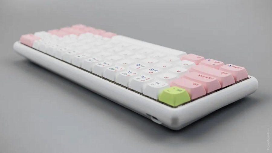 Игровая механическая клавиатура Skyloong GK61 Wired Drum60, Gateron Blue, английская раскладка GK61-WPG-DA-BLU