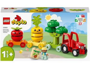 Конструктор LEGO DUPLO 10982 Фруктово-овощной трактор, 19 дет.