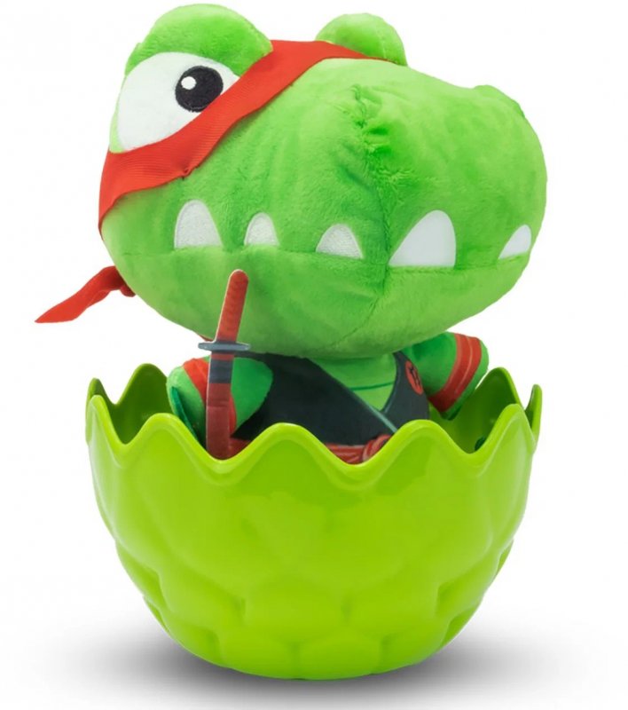 Игрушка мягконабивная CrackinEggs Динозавр в мини яйце 12 см серия Ниндзя SK018D2
