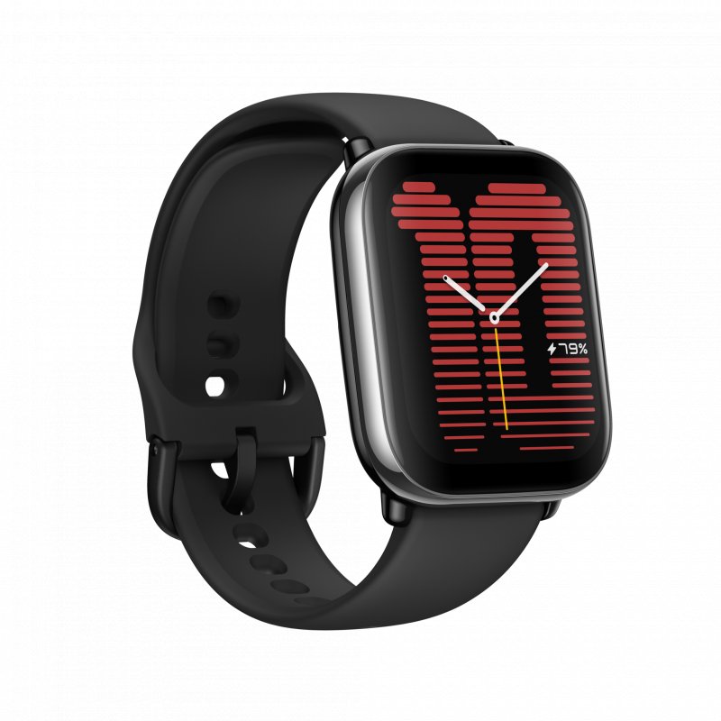 Умные часы Amazfit Active , 25mm, Midnight Black