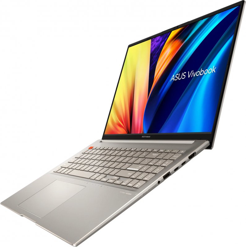 Ноутбук ASUS Vivobook S 16X M5602QA-KV105W 2560x1600, AMD Ryzen 7 5800H 3.2 ГГц, RAM 16 ГБ, DDR4, SSD 1 ТБ, AMD Radeon Graphics, Windows 11 Home, 90NB0XW2-M00460, sand grey