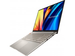 Ноутбук ASUS Vivobook S 16X M5602QA-KV105W 2560x1600, AMD Ryzen 7 5800H 3.2 ГГц, RAM 16 ГБ, DDR4, SSD 1 ТБ, AMD Radeon Graphics, Windows 11 Home, 90NB0XW2-M00460, sand grey - изображение 4