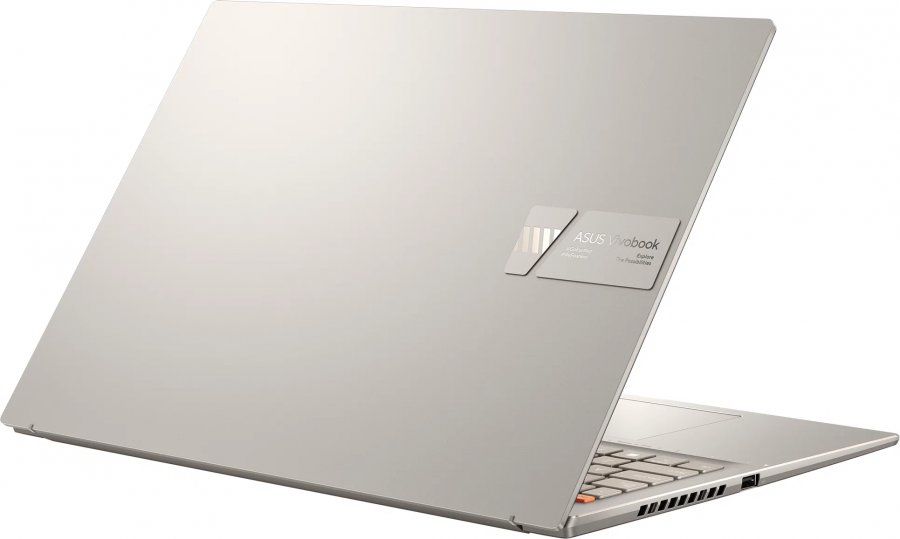Ноутбук ASUS Vivobook S 16X M5602QA-KV105W 2560x1600, AMD Ryzen 7 5800H 3.2 ГГц, RAM 16 ГБ, DDR4, SSD 1 ТБ, AMD Radeon Graphics, Windows 11 Home, 90NB0XW2-M00460, sand grey