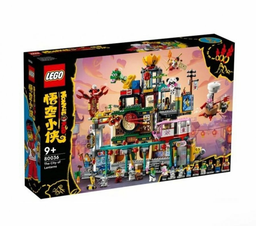 Конструктор LEGO Monkie Kid 80036 Город фонарей