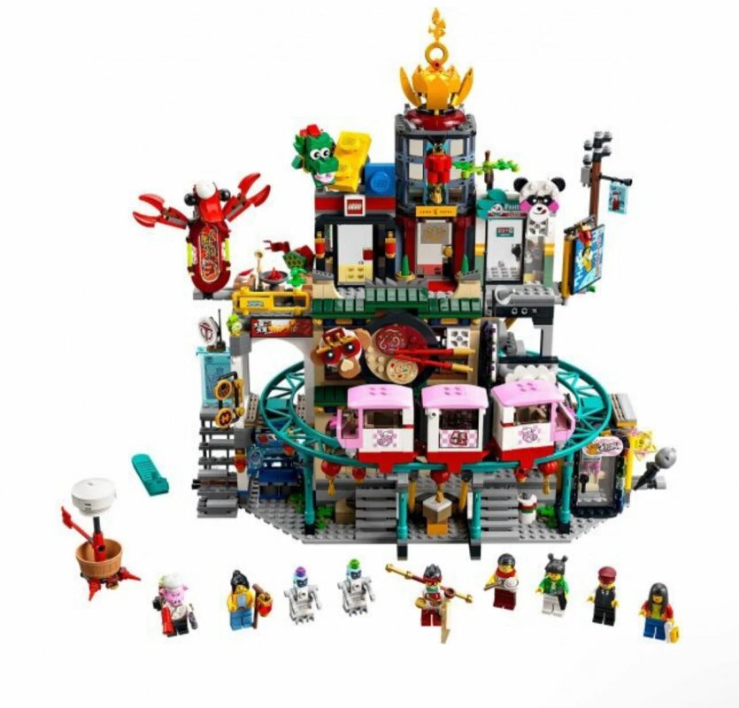 Конструктор LEGO Monkie Kid 80036 Город фонарей