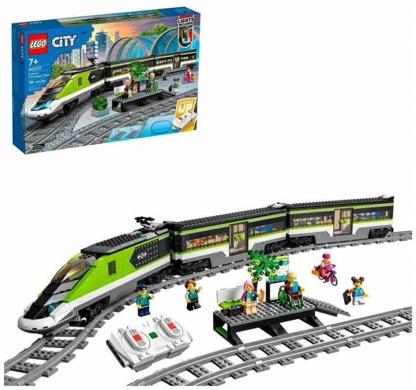 Конструктор LEGO City 60337 Пассажирский поезд-экспресс