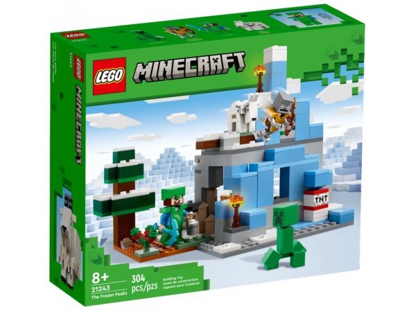 Конструктор LEGO Minecraft 21243 Ледяные вершины, 304 дет. (уцененный товар)