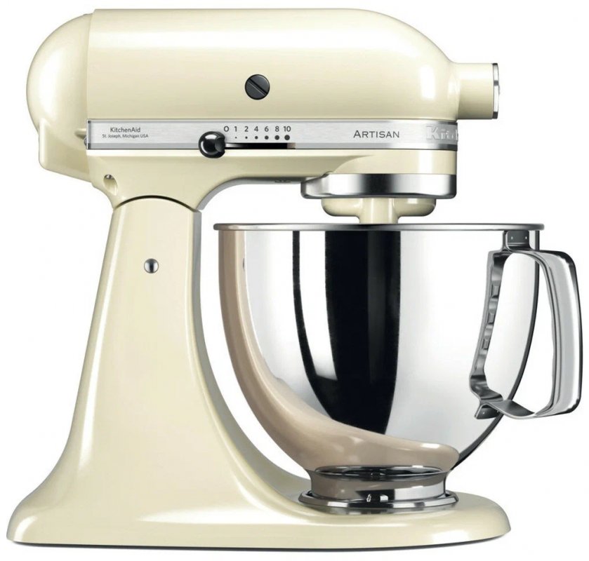 Планетарный миксер KitchenAid Artisan 5KSM125EAC, кремовый