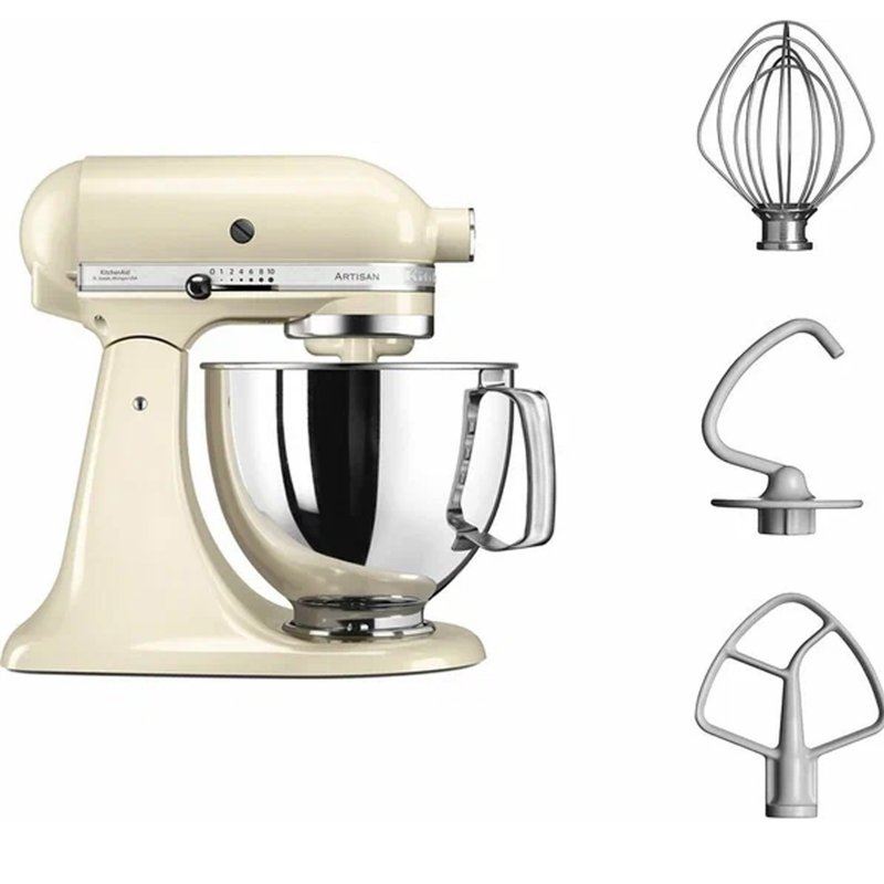 Планетарный миксер KitchenAid Artisan 5KSM125EAC, кремовый