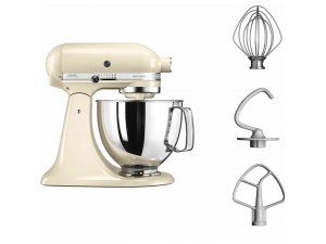 Планетарный миксер KitchenAid Artisan 5KSM125EAC, кремовый - изображение 4