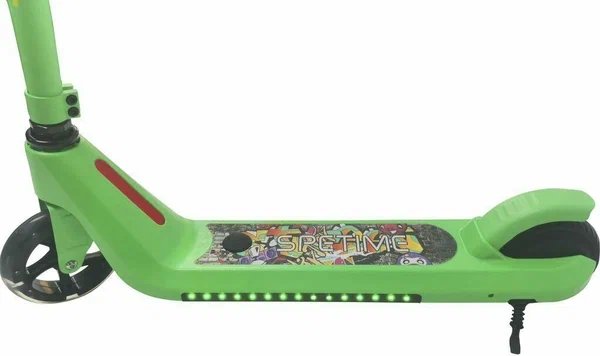 Детский электросамокат Spetime Electric Kickscooter E8 зеленый