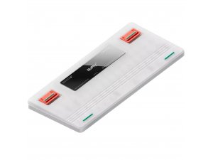 Беспроводная механическая клавиатура QMK Nuphy AIR75v2 Ionic White, RGB, Hot Swap, Moss Switch (AIR75v2-IW-25) - изображение 3
