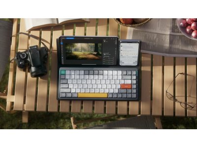 Клавиатура Nuphy AIR75v2 Lunar Gray,Wisteria Switch, AIR75v2-LG-23 - изображение 1