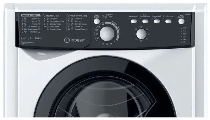 Стиральная машина Indesit EWSB 5085 BK CIS