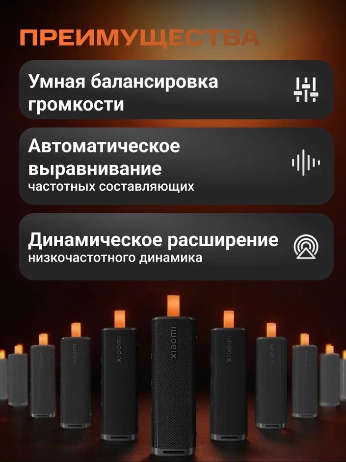 Портативная колонка S29D Xiaomi Sound Outdoor 30W (черный) QBH4261GL